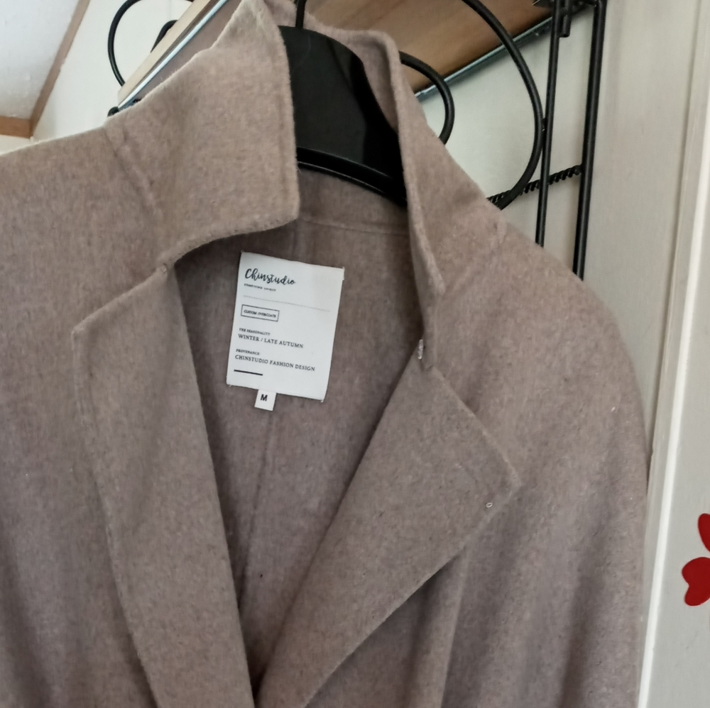 Gorgeous Wool Blend Custom Overcoat sz medium